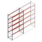 Palletstelling AR T2 5000x2700x1100mm (hxbxd) 5 niveaus 1820kg/niv beginsectie met voorgemonteerde frames