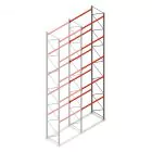 Palletstelling AR T2 8000x1850x1100mm (hxbxd) 5 niveaus 2530kg/niv aanbouwsectie met voorgemonteerde frames