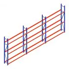 Voordeelrij bandenstelling grootvak AR 2500x6240x500 mm (hxbxd) 3 niveaus