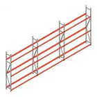Voordeelrij bandenstelling grootvak AR 2500x6230x500mm (hxbxd) 3 niveaus