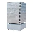 Lekbak 800x1200x360mm (bxdxh), thermisch verzinkt incl. rooster