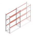 Gebruikte Stow palletstelling 3000x2700x1100mm (hxbxd) 3 niveaus beginsectie