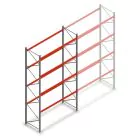 Palletstelling AR T2 4500x2700x1100mm (hxbxd) 4 niveaus 2844kg/niv beginsectie