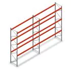 Combideal palletstelling AR T2 5000x6840x1100 mm (hxbxd) 3 niveaus 2415kg/niv met voorgemonteerde frames