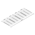 Draadroosterlegborden niveau voor 3600mm palletstelling