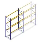 Gebruikte Esmena palletstelling 5400x3600x1100mm (hxbxd) 3 niveaus beginsectie