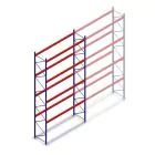 Gebruikte Polypal palletstelling 7000x2700x1100mm (hxbxd) 4 niveaus beginsectie