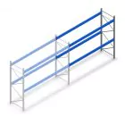 Gebruikte Bito palletstelling 4000x3600x1100 mm (hxbxd) 2 niveaus aanbouwsectie