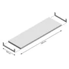 Niveau Legbord Light Duty 1000x300mm (bxd)