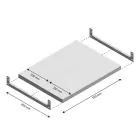 Niveau Legbord Light Duty 550x400mm (bxd)