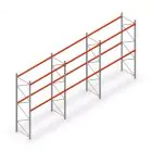 Voordeelrij palletstelling AR T2 4000x8420x1100 mm (hxbxd) 2 niveaus 1820kg/niv met voorgemonteerde frames