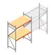 Grootvakstelling AR 2250x1850x900 mm (hxbxd) 2 niveaus verzinkt beginsectie met voorgemonteerde frames