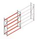 Bandenstelling grootvak AR 2250x2010x500mm (hxbxd) 3 niveaus beginsectie
