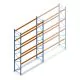 Gebruikte JH MPB palletstelling 6400x3600x1100 mm (hxbxd) 4 niveaus beginsectie