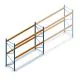 Gebruikte Esmena palletstelling 3500x3600x1100 mm (hxbxd) 2 niveaus beginsectie