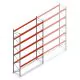 Palletstelling AR T2 6000x3600x1100mm (hxbxd) 5 niveaus 3004kg/niv L2 beginsectie