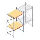 Grootvakstelling AR 3000x1610x1200 mm (hxbxd) 2 niveaus blauw beginsectie met voorgemonteerde frames