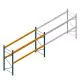 Gebruikte Dexion Speedlock palletstelling 2600x3450x1100 mm (hxbxd) 2 niveaus beginsectie