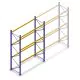 Gebruikte Esmena palletstelling 5400x3600x1100mm (hxbxd) 3 niveaus beginsectie