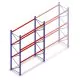 Gebruikte Polypal palletstelling 4900x2700x1100mm (hxbxd) 3 niveaus beginsectie