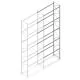 Gebruikte Dexion palletstelling 5000x2700x900 mm (hxbxd) 5 niveaus aanbouwsectie