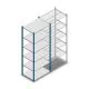 Legbordstelling Medium Duty 2200x850x600mm (hxbxd) 6 niveaus blauw beginsectie