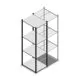 Legbordstelling Medium Duty 2000x550x700mm (hxbxd) 4 niveaus antraciet beginsectie
