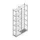 Legbordstelling Light Duty 2000x550x300mm (hxbxd) 6 niveaus beginsectie