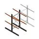 Zware draagarmstelling dubbelzijdig 3000x1500x1200mm (hxbxd) 2 niveaus beginsectie