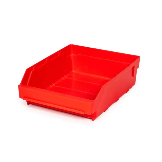 Magazijnbak 3024 Rood 300x240x95mm (lxbxh)
