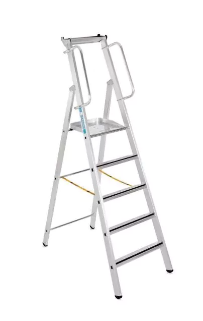 Trapladder met extra groot platform Zarges Meistertritt S 3 treden