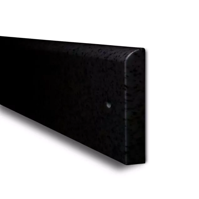 MORION krasbescherming 2060x200x10 mm zwart