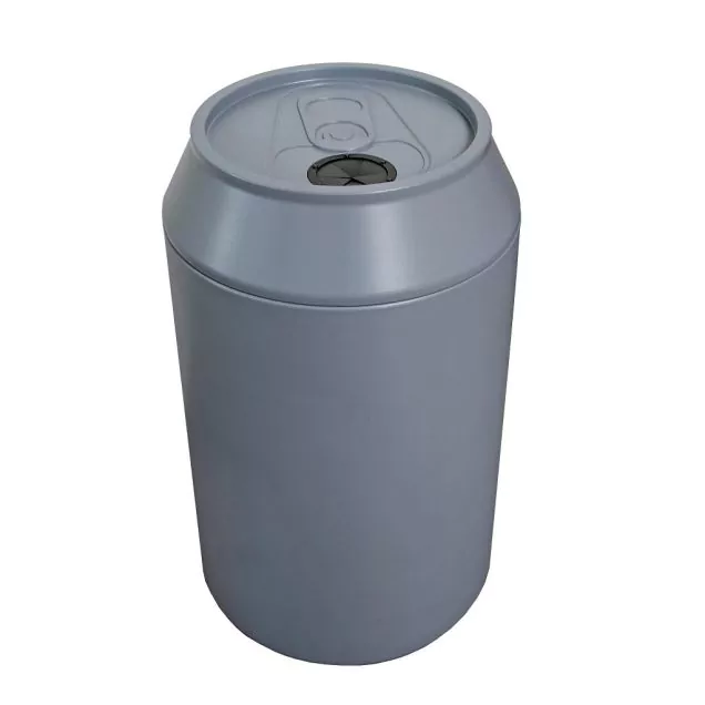 Canman blikkencontainer, 145L, grijs
