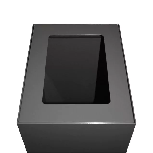 Top modulaire afvalscheidingsunit 60ltr, donkergrijs