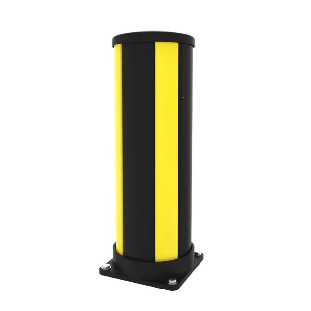 Stootpaal Axelent 610x200mm (hxØ) geel-zwart