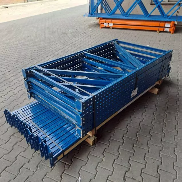 Voordeelpartij gebruikte Polypal palletstelling 2000x10825x1100 mm (hxbxd) 2-3 niveaus