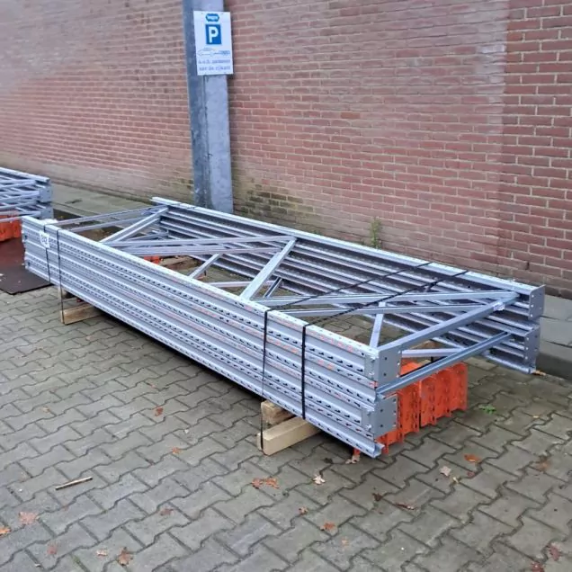 Voordeelpartij gebruikte Stow palletstelling 3500x8500x1100 mm (hxbxd) 4 niveaus