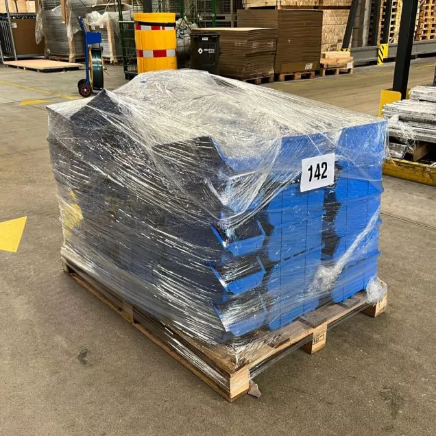 Voordeelpartij 81 stapelbakken 304x184x129 mm (lxbxh) blauw