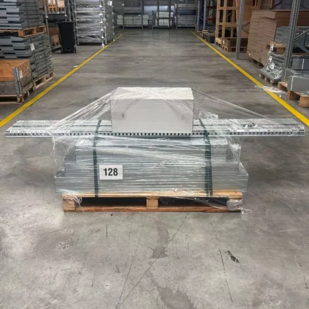 Voordeelpartij gebruikte MD legbordstelling 2000x5810x500 mm (hxbxd) 4-6 niveaus