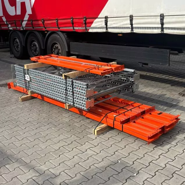 Voordeelpartij gebruikte AR T2 palletstelling 2000x12150x1100mm (hxbxd) 2 niveaus