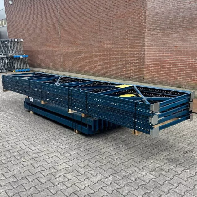 Voordeelpartij gebruikte Polypal palletstelling 5500x11225x1100 mm (hxbxd) 5 niveaus