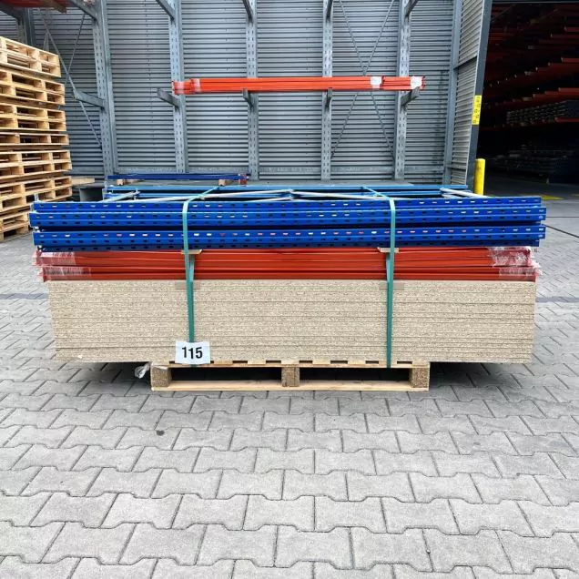 Voordeelpartij deels gebruikte AR grootvakstelling 2000x8300x1000mm (hxbxd) 4 niveaus