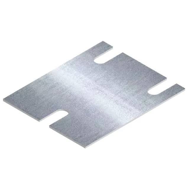 Vulplaat AR T2 voor stijl 80 mm 118x150x2 mm verzinkt