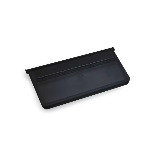 Verdeelschot zwart (ESD) P18 180x95mm (bxh)