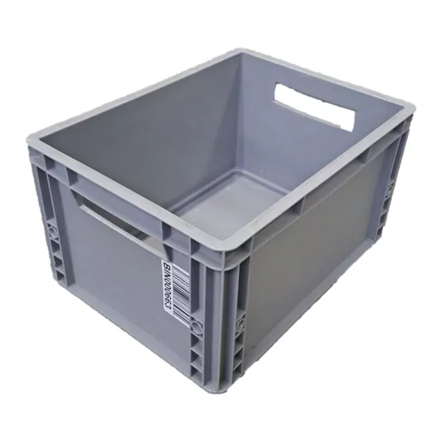 Gebruikte magazijnbak, stapelbak Auer EG 4322 400x300x220 mm (lxbxh) grijs