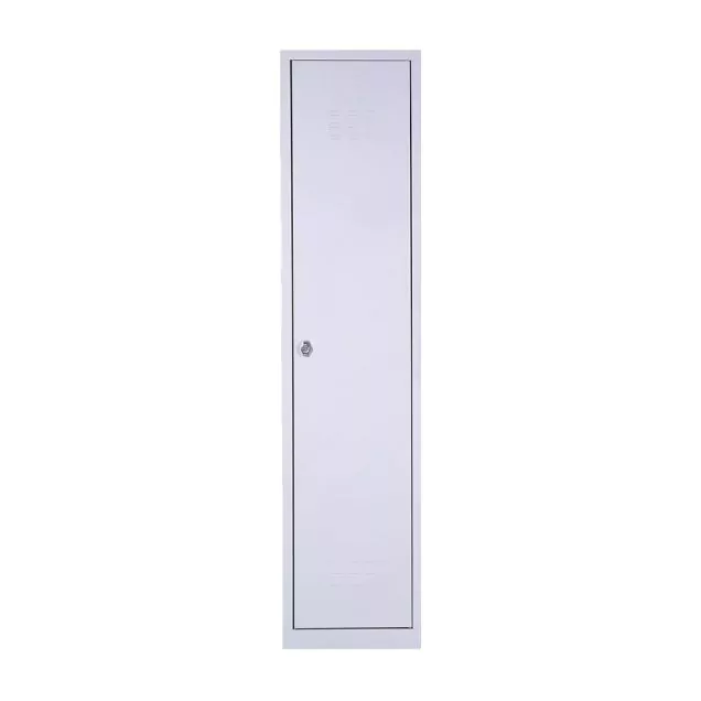 Garderobekast 1-deurs 1750x410x500 mm (hxbxd) grijs
