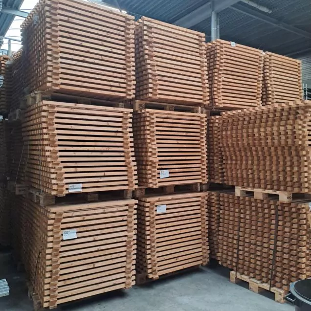 Gebruikte vlonder 50% open 1325x1100x38 mm