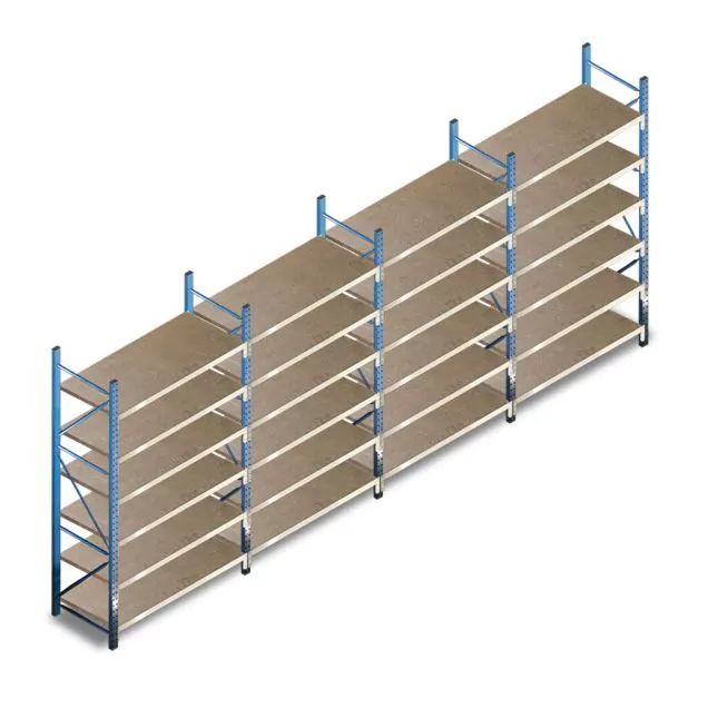 Voordeelrij deels gebruikte Bosal grootvakstelling 2900x6250x900 mm (hxbxd) 6 niveaus