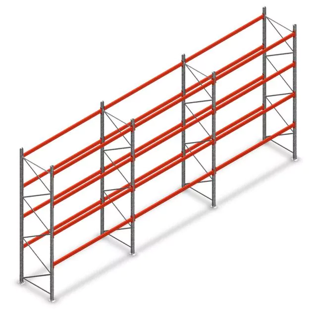 Voordeelrij gebruikte AR T2 palletstelling 5500x8420x1100 mm (hxbxd) 4 niveaus