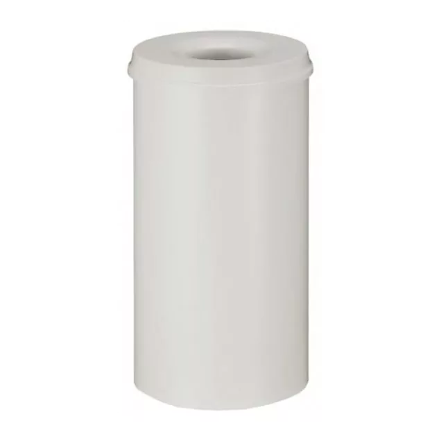 Vlamdovende papierbak 50 liter grijs